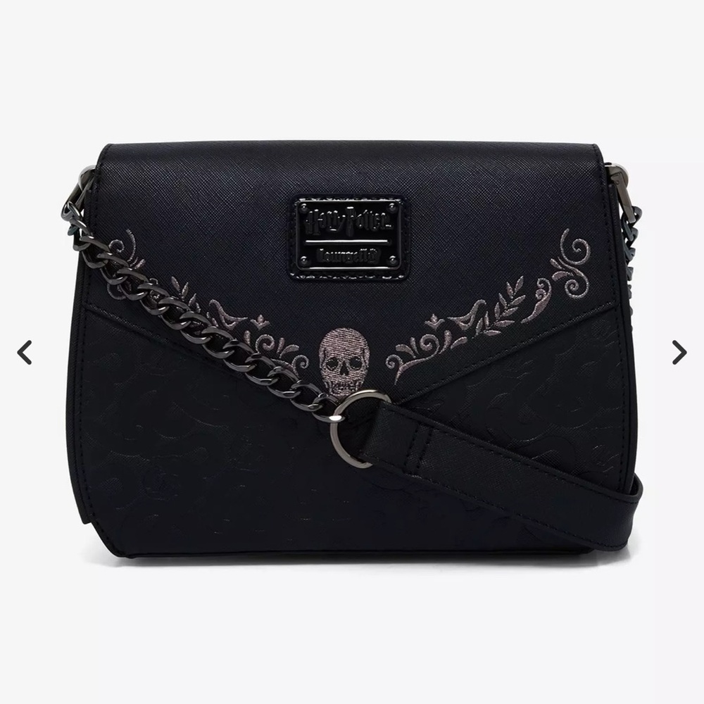 Loungefly Harry Potter Dark Mark Crossbody Bag - HTF Grail - Picture 4 of 12
